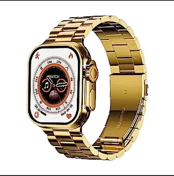 LD Network  Ultimate Golden Smart Watch USA Edition  - Gold, 30 Days Of Warranty