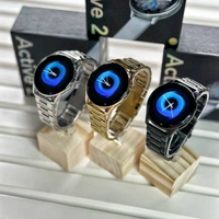 Th LD Network  Samsung Galaxy Active Watch 2  Metal Edition  - Silver, 3 Months Warranty