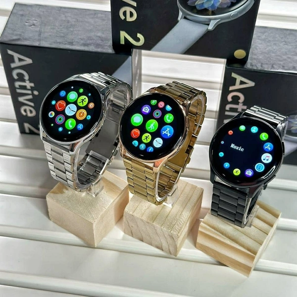 Th LD Network  Samsung Galaxy Active Watch 2  Metal Edition  - Silver, 3 Months Warranty
