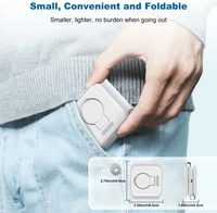 The LD Network  3 in One Charger For iphone iWatch And Airpods  - White, 3 Months Warranty
