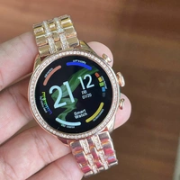 The LD Network  Generation 9 Smart watch For Men/Women - Rose Gold, 1.5 Months Warranty