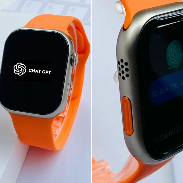 The LD Network  Watch 9 With First Time AI-Chat GPT - Web Orange, 1.5 Months Warranty