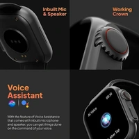 T900 Ultra Smart Watch  - Orange, 1.5 Months Warranty