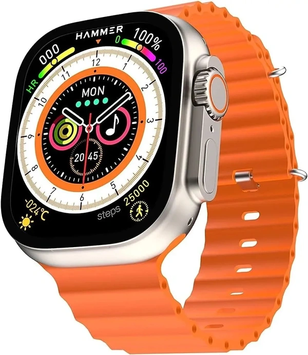 T900 Ultra Smart Watch  - Silver, 1.5 Months Warranty