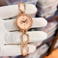 Women's Collection  Stylish Stainless Steel Wrist Watch - White, 1 Year Machinery Warranty