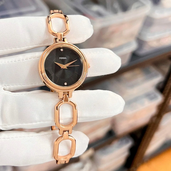 Women's Collection  Stylish Stainless Steel Wrist Watch - White, 1 Year Machinery Warranty