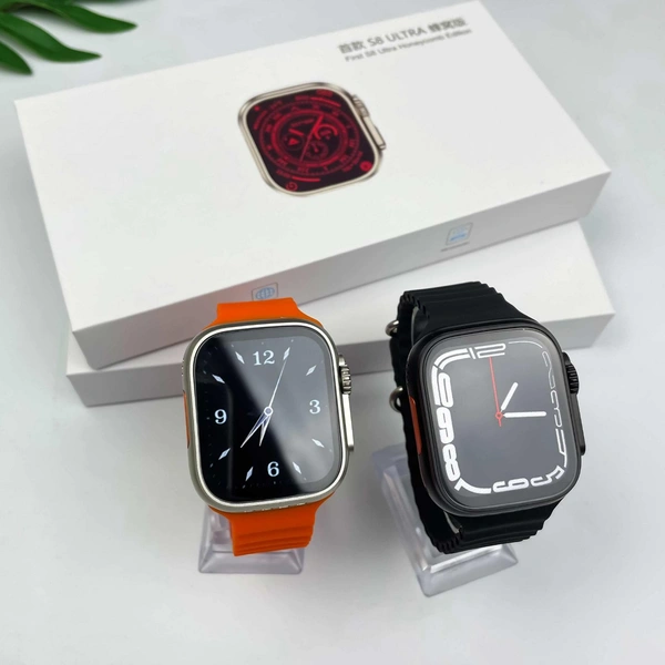 Android  4G  Smart Watch YouTube/WhatsApp Support  - Orange, 1.5 Month Warranty