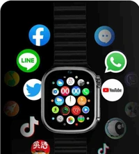 Android  4G  Smart Watch YouTube/WhatsApp Support  - Orange, 1.5 Month Warranty