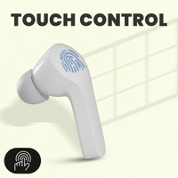 LD Network  New Wireless Buds With Transparent Case - White, 1.5 Months