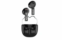 Intex Crystal True Wireless Earbuds  - Black, 1 Year Warranty