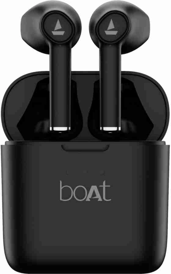 BoAt Airpods 138 Headset  - Black, 1 Year Warranty