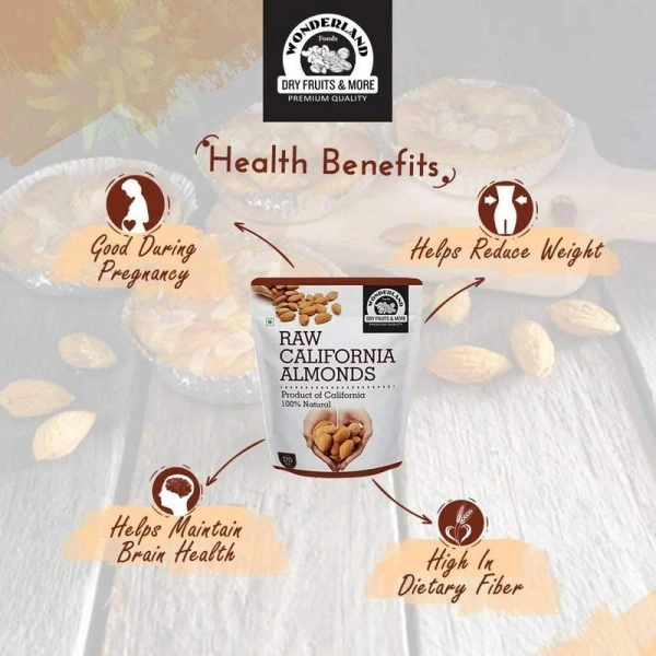 WONDERLAND California Almonds Quantity 500g