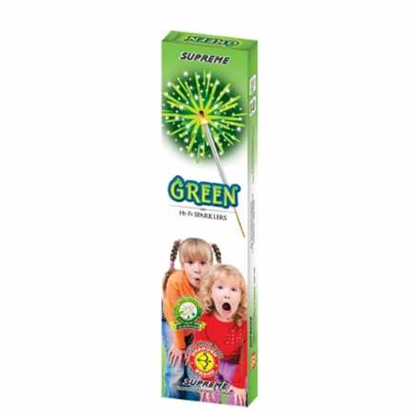 Ak 30cm Green Sparklers (1 Box 5 Pcs)