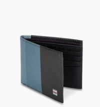 Tommy Hilfiger- Bi Fold Wallet - black & blue, OS