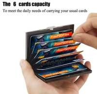 Style Shoes Metal Card Holder - black, OS