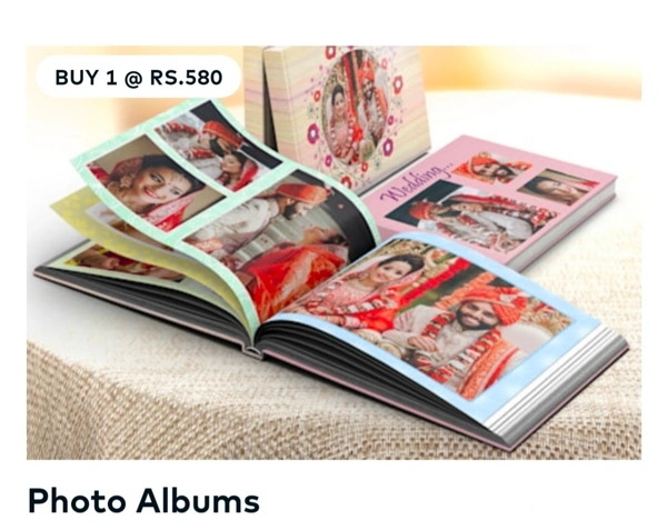 Vistaprint Photo Albums - 13x10 cm, 20x15 cm, 28x21cm, 39x29cm, 14x14cm, 21x21cm, 30x30cm, 21x28cm , Multi
