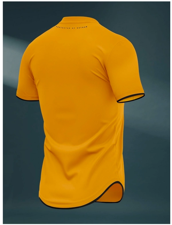 The Souled Store Batman- Protector Of Gotham Drop Cut T-Shirt - Yellow, XS,S,M,L,XL,XXL