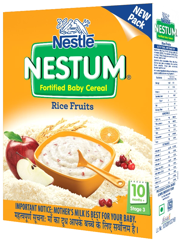 NESTLE NESTUM 3 RICE FRUITS 10-24M - 300G