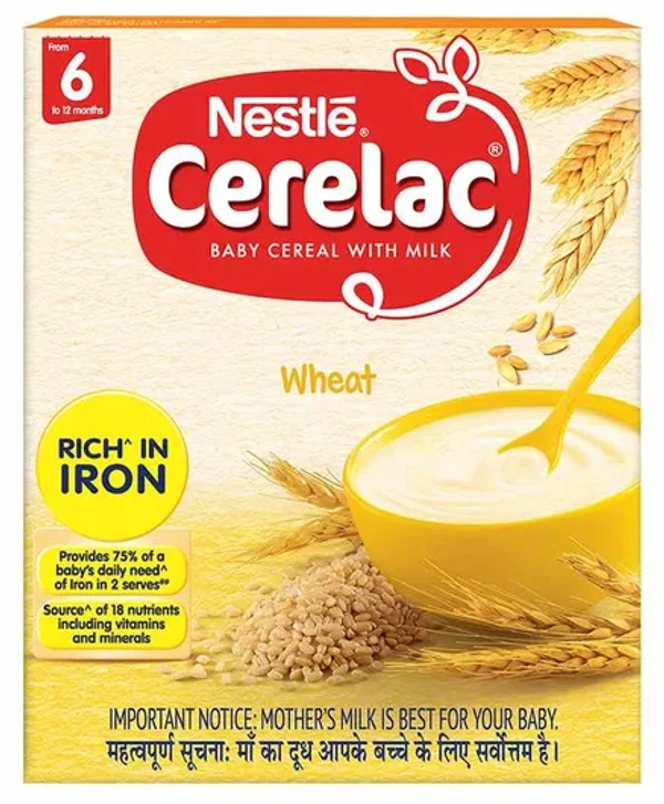 CERELAC STAGE 1 WHEAT 6-12M - 300G
