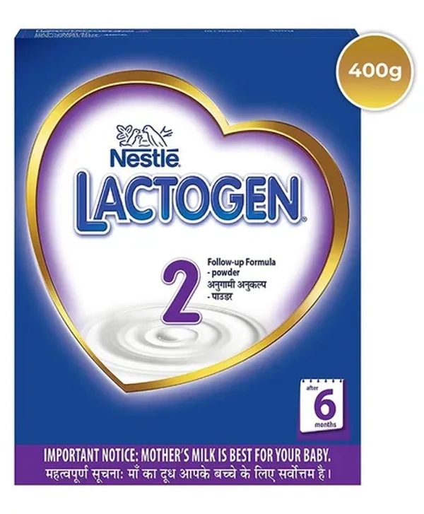 NESTLE LACTOGEN 2 FROM 6 MONTHS - 400G