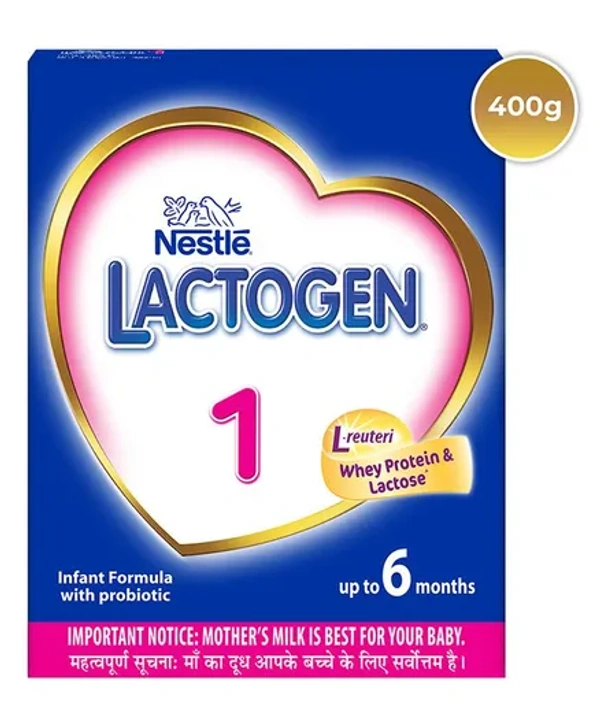 NESTLE LACTOGEN 1 UPTO 6 MONTHS - 400G