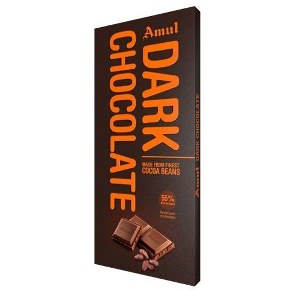 AMUL DARK CHOCOLATE - 100.00
