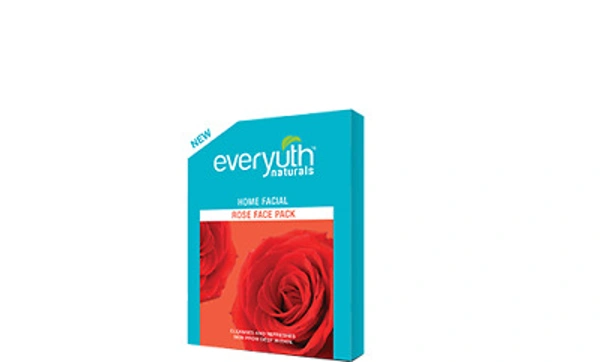 EVERYUTH NATURALS FACE PACK - 25g, ROSE