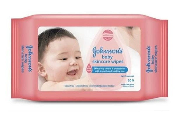 JOHNSON'S BABY WIPES - 80N