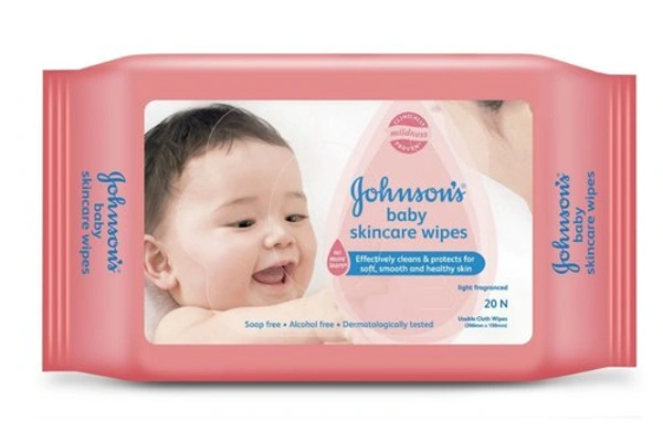 JOHNSON'S BABY WIPES - 80N
