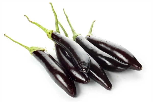 Black Long Brinjal (काला लंबा बैंगन) – - (500gm)