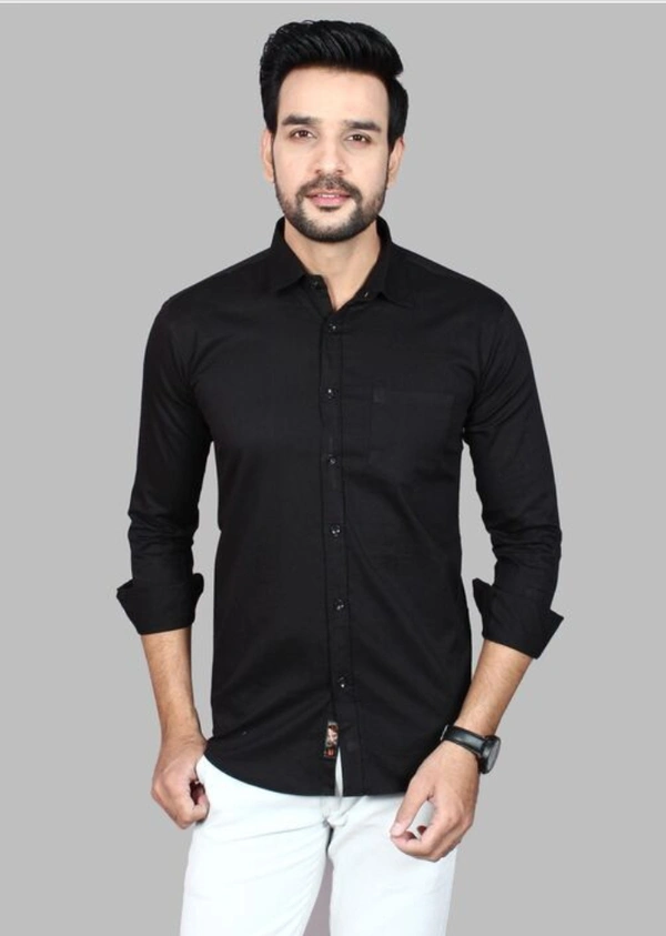 Premium Cotton Men Full Sleeve Shirt