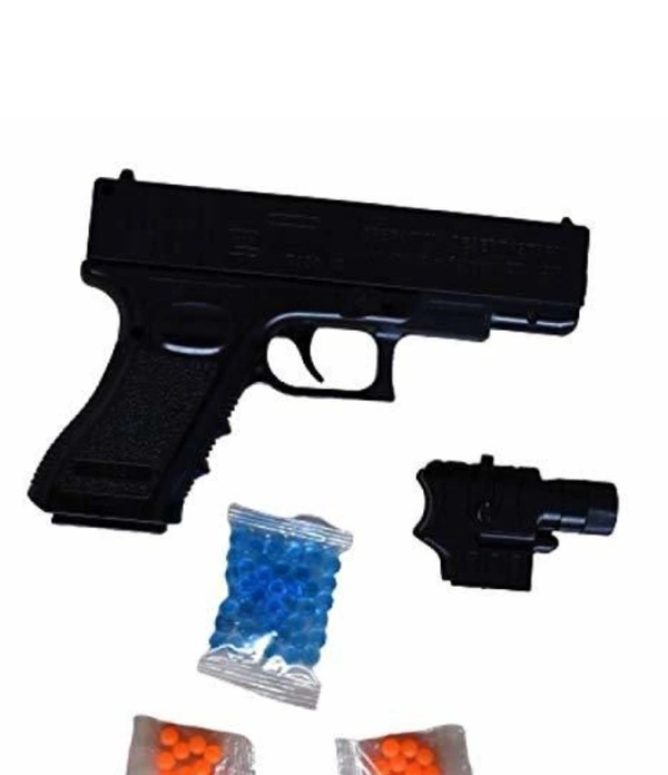 Shooting Gun With Laser