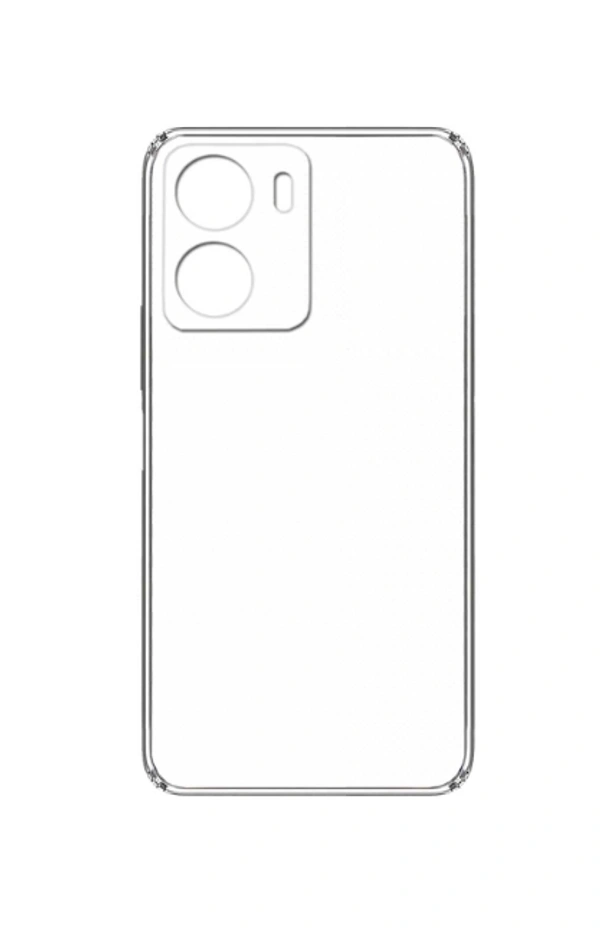 VIVO Y16 SHINESTAR Protective Soft Silicone Shockproof Protection Back Case Cover for Vivo Y16 - Transparent - White