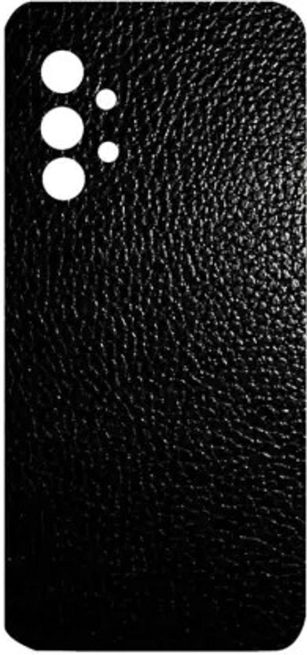 samsung galaxy a13 candeal mart Samsung Galaxy A13 Back skin sticker / Vinyl wrap / Protective film Black Mobile Skin (Black , Leather Finish)