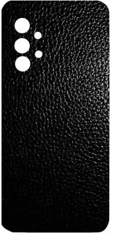 samsung galaxy a13 candeal mart Samsung Galaxy A13 Back skin sticker / Vinyl wrap / Protective film Black Mobile Skin (Black , Leather Finish)