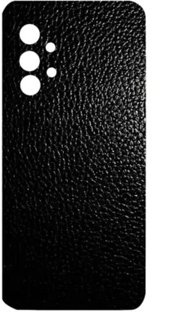 samsung galaxy a13 candeal mart Samsung Galaxy A13 Back skin sticker / Vinyl wrap / Protective film Black Mobile Skin (Black , Leather Finish)