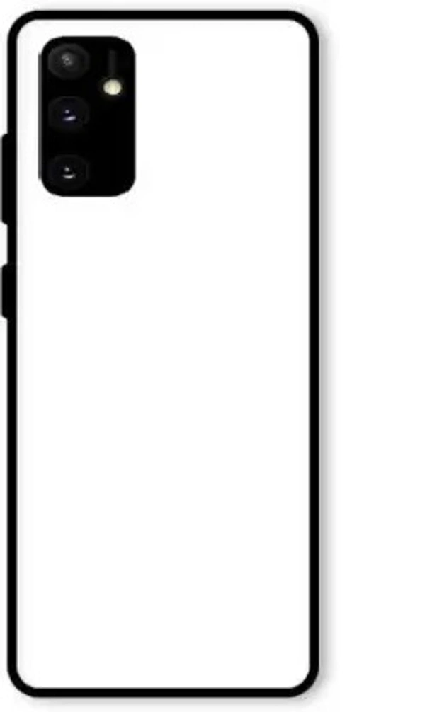 samsung galaxy a13 SONTY Back Cover for SONTY Glass Back Cover For Samsung Galaxy A13 5G (White) (White, Camera Bump Protector)