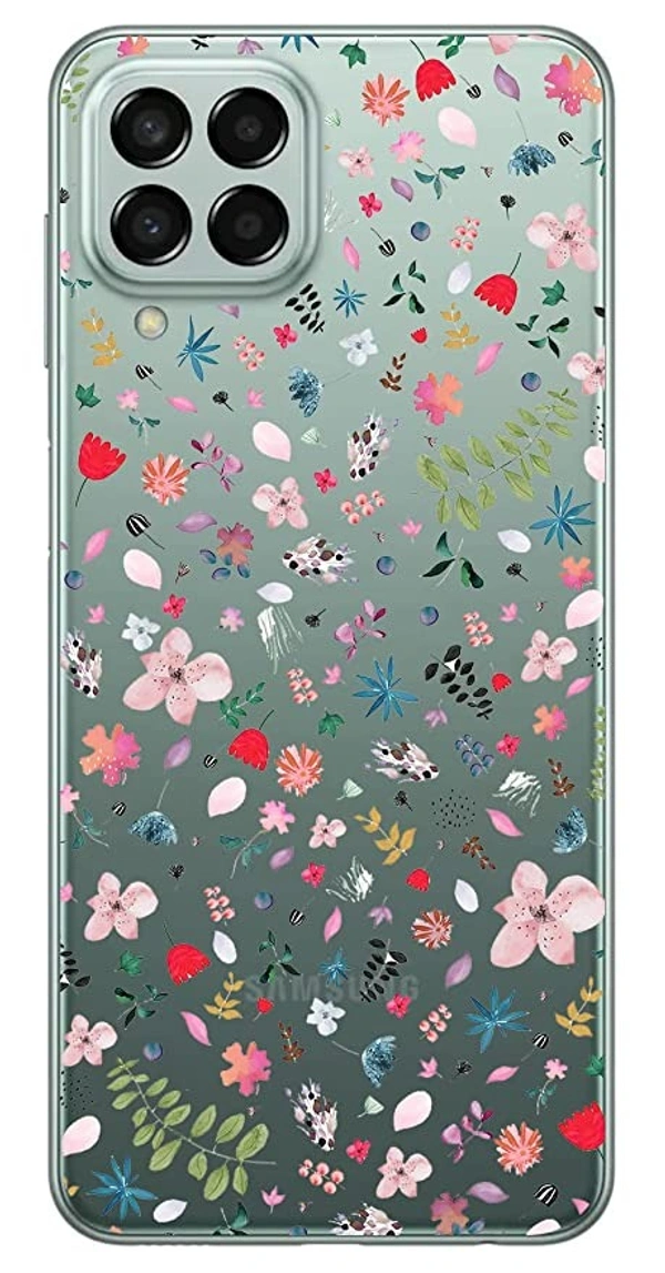 Samsung Galaxy M33 5G Designer Fashionury Back Cover for Samsung Galaxy M33 5G Designer | Printed|Transparent |Flexible| Silicon-D0043