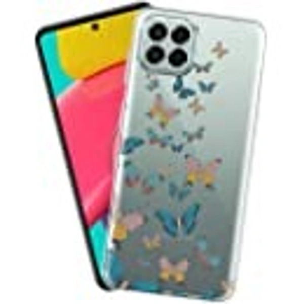 Samsung Galaxy M53 5G Designer Fashionury Back Cover for Samsung Galaxy M53 5G Designer | Printed|Transparent |Flexible| Silicon-D0319