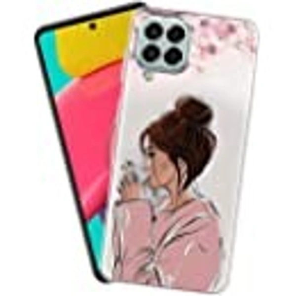 Samsung Galaxy M53 5G-D0052 Fashionury Silicone Designer Printed Back Case Cover for Samsung Galaxy M53 5G-D0052