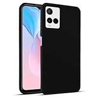 Vivo Y21 2021 | Y21G Jkobi Back Cover Case for Vivo Y21 2021 | Y21G (Pure White Camera Protection | Soft Matte Finish Smooth Touch | Tactile Button Cushions | Professional Slim Flexible |Black)