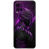Vivo Y21 5G Vivo Y21 डिज़ाइन -B02 के लिए TOPPINGS प्रिंटेड मैट फ़िनिश विनाइल मोबाइल बैक स्किन (यह बैक केस/कवर नहीं है)