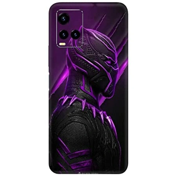 Vivo Y21 5G Vivo Y21 डिज़ाइन -B02 के लिए TOPPINGS प्रिंटेड मैट फ़िनिश विनाइल मोबाइल बैक स्किन (यह बैक केस/कवर नहीं है)