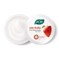 Joy जोजोबा और बादाम तेल के साथ क्रीम, 100ml Joy जोजोबा और बादाम तेल के साथ त्वचा फल फल मॉइस्चराइजिंग क्रीम, सभी प्रकार की त्वचा के लिए