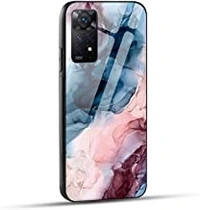 Redmi Note 11 Pro Plus 5G NDCOM for Marble Color Printed Glass Case Cover for Redmi Note 11 Pro+ 5G/ Redmi Note 11 Pro Plus 5G