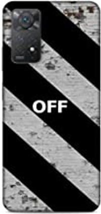 Redmi Note 11 Pro 5G CLEOK Back Cover for Redmi Note 11 Pro 5G (Coll Black White Patten) 3D Printed Design Phone Back Hard Plastic Cover Case for Redmi Note 11 Pro 5G