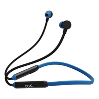 Up To 20 hrs Uninterrupted, ENx™ Technology boAt Rockerz 103 Pro | Wireless Earphones with 10 mm Drivers, Single Press Voice Assistant, Up To 20 hrs Uninterrupted, ENx™ Technology