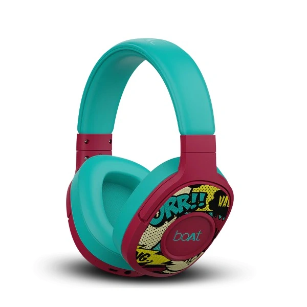 Playback, 50mm Dynamic Driver, 500 mah Battery boAt Rockerz 550 | Over Ear Bluetooth Headphones with Upto 20 Hours Playback, 50mm Dynamic Driver, 500 mah Battery