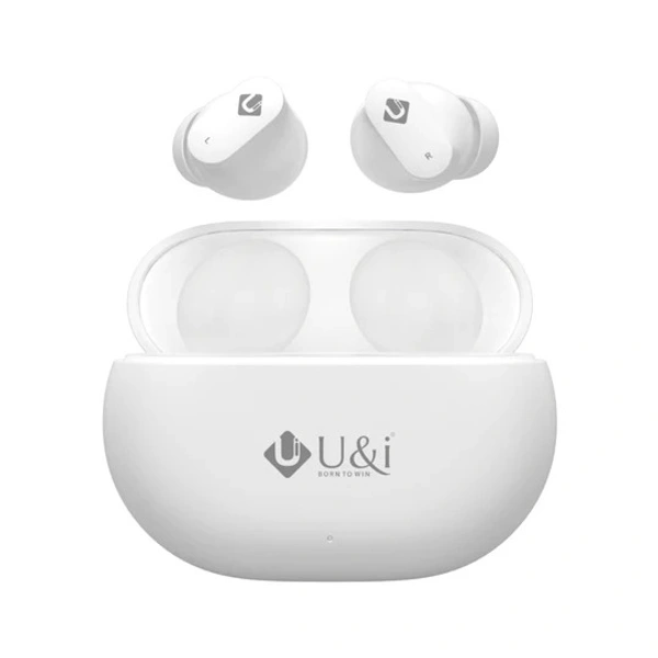 Stereo and Mic Bluetooth Headset (True Wireless) U&i Strong Series 30 Hours Battery Backup True Wireless Stereo and Mic Bluetooth Headset (True Wireless)