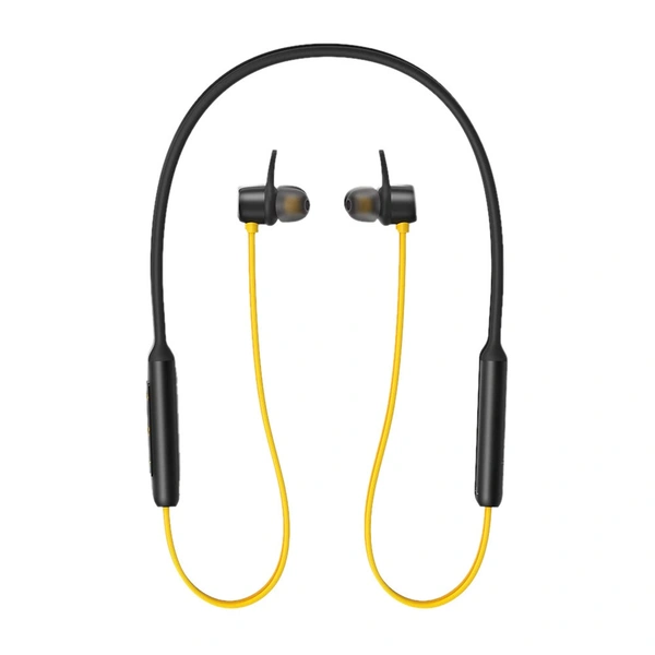 battery life, IPX4 sweat proof , Black(491895156) Realme Buds Wireless BT Neckband Earphone, Upto 12 hrs battery life, IPX4 sweat proof , Black(491895156)